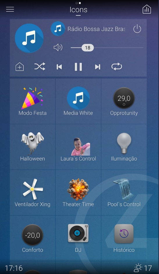 Control4 GUI